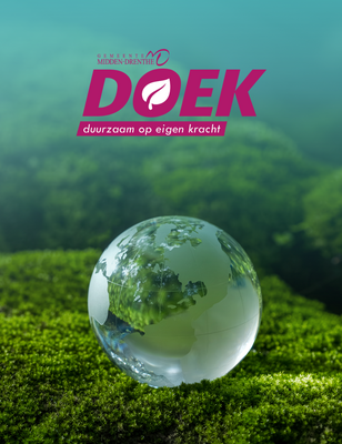 Foto van een wereldbol