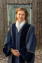 Tina de Jong in Toga