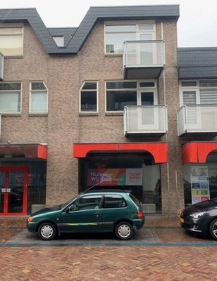 Foto van het nieuwe onderkomen van kledingbank, Voedselbank en Humanitas