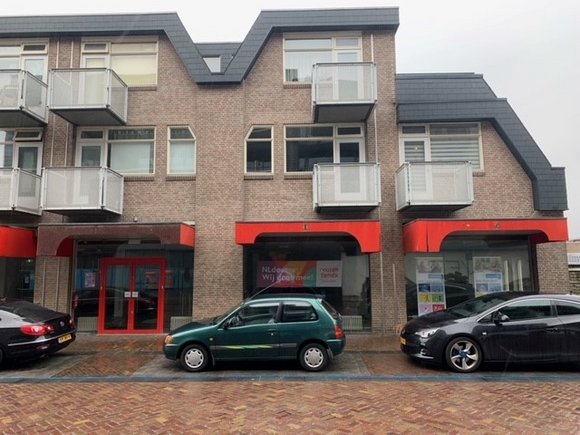 Foto van het nieuwe onderkomen van kledingbank, Voedselbank en Humanitas