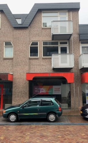 Foto van het nieuwe onderkomen van kledingbank, Voedselbank en Humanitas